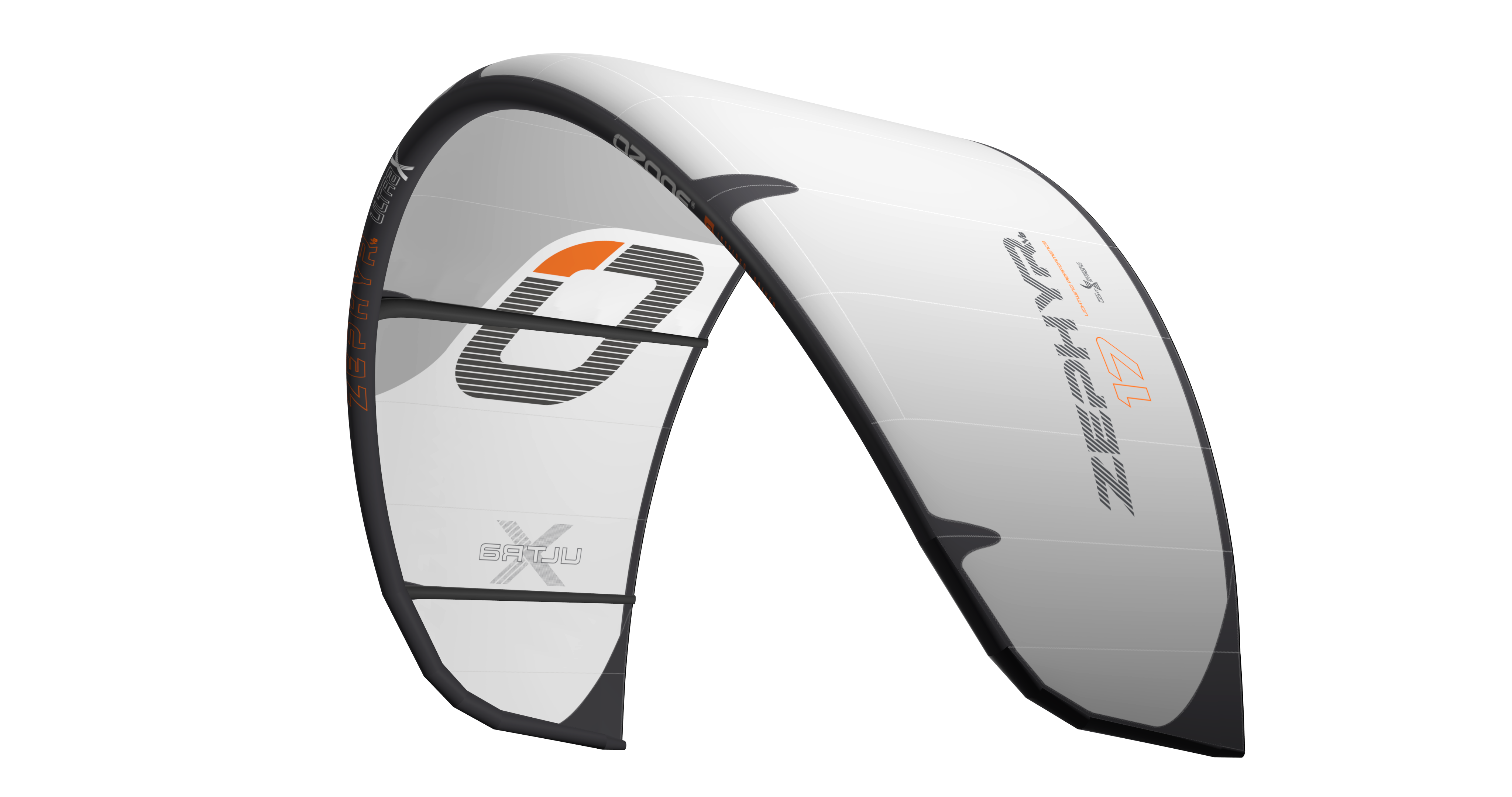 ZEPHYR V8 Ultra-X Kite only with Technical Bag 17.0 sq m
