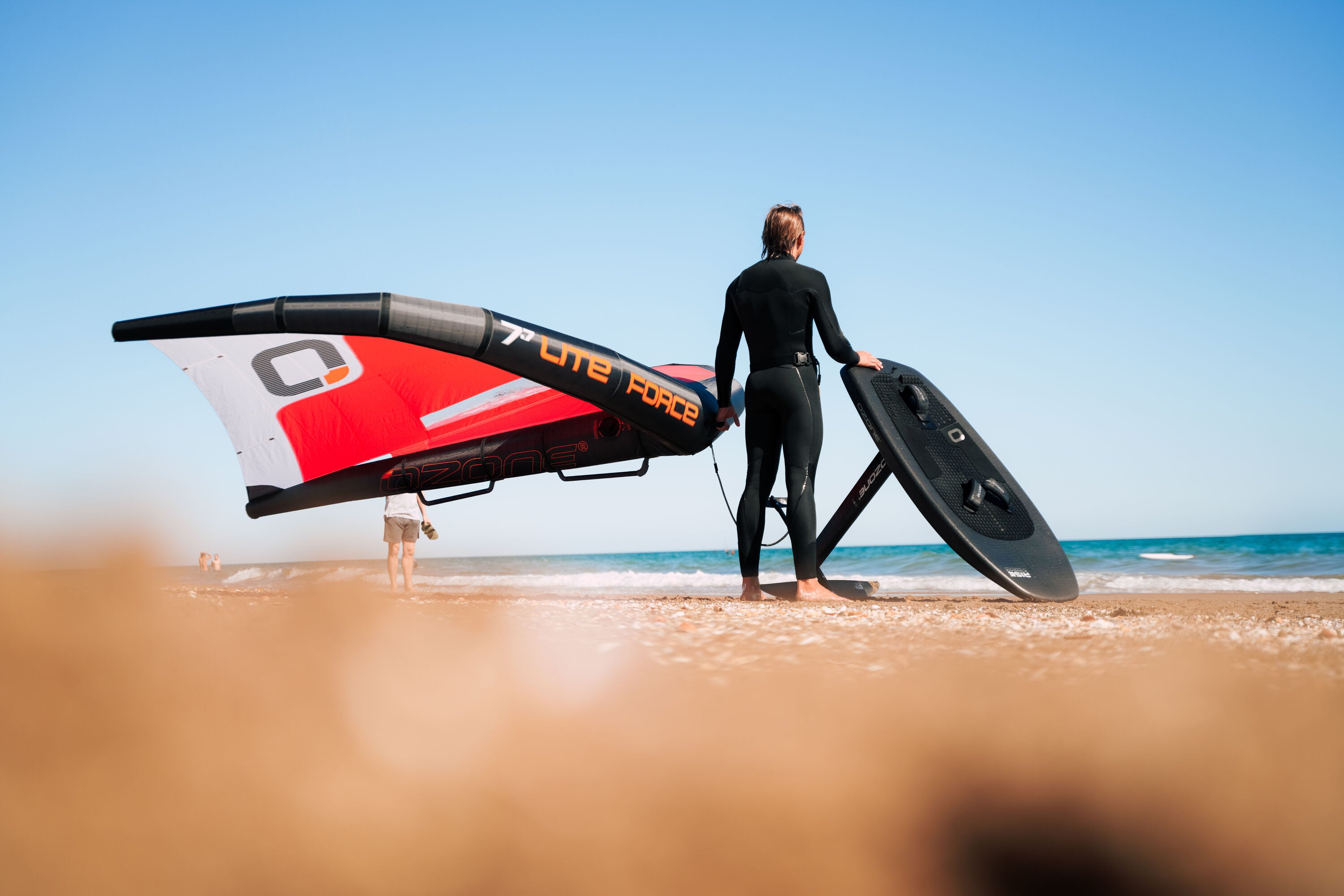 LITEFORCE Wing With Bag and waist leash