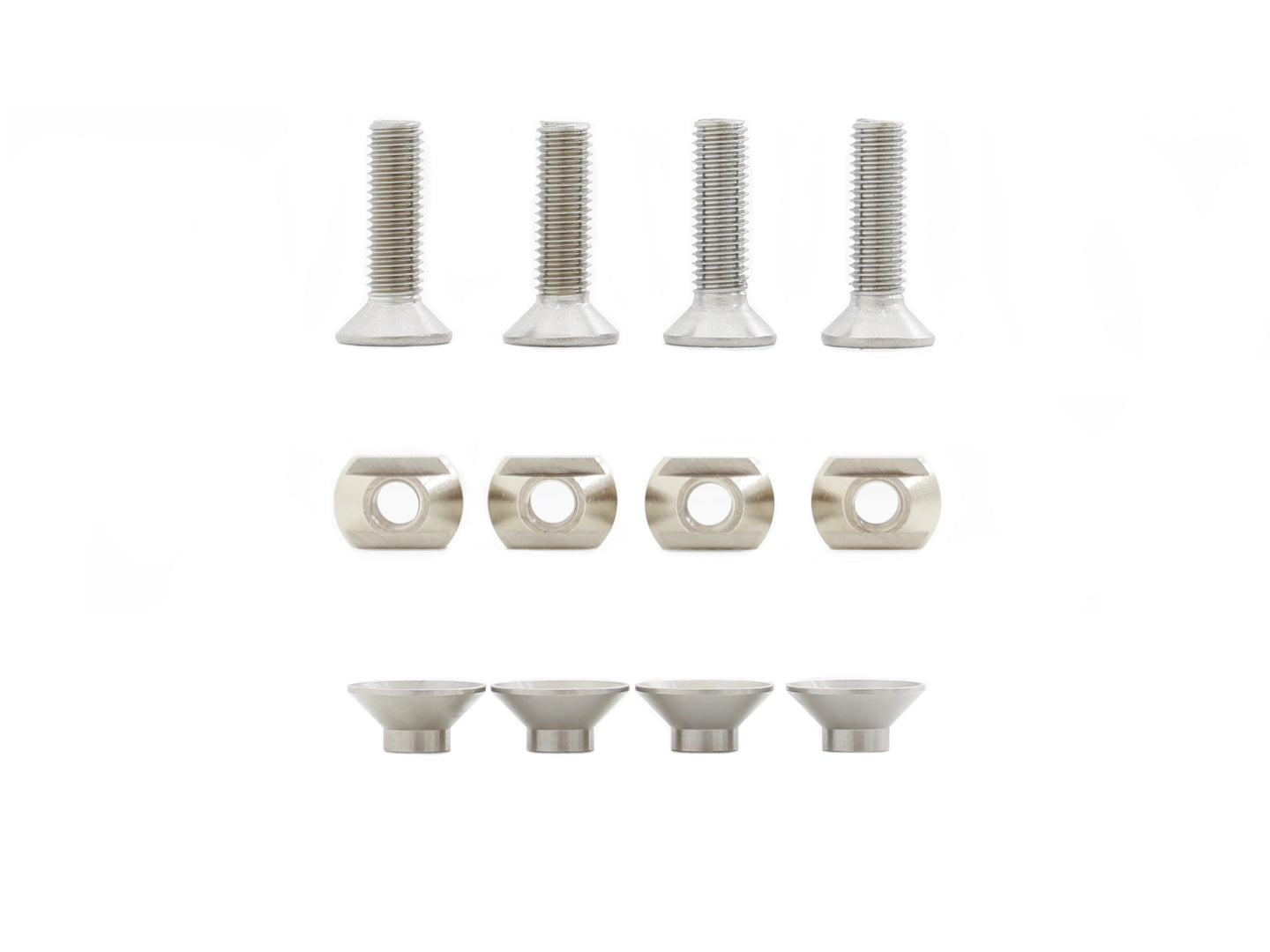 Hardware Kit Alu Plate (P02K) to Rail Board