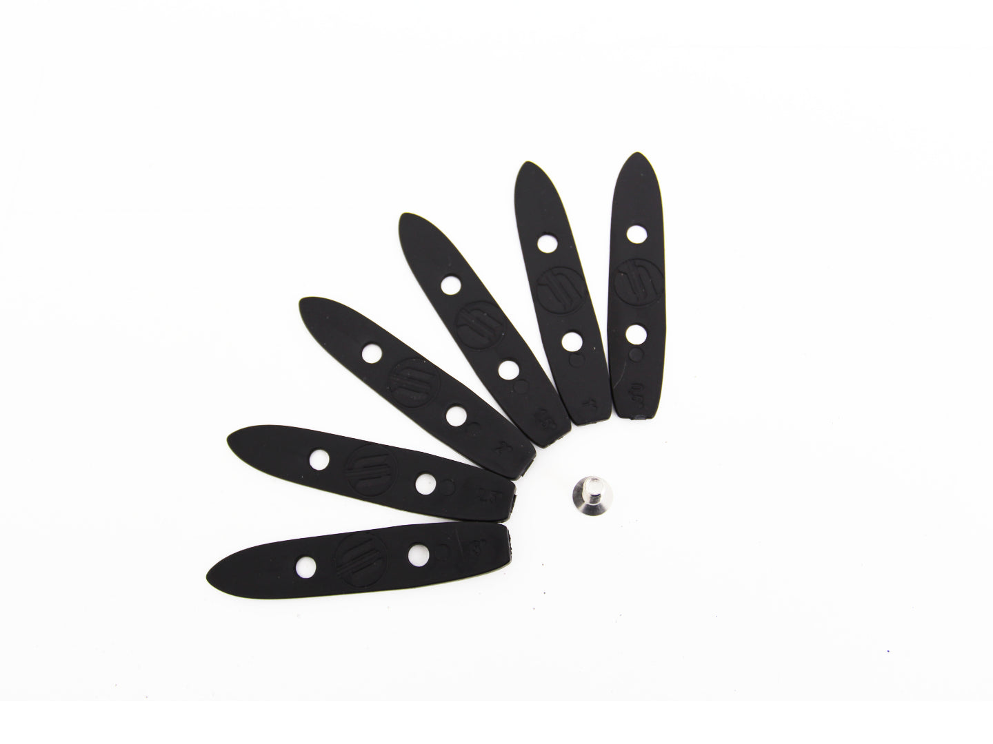 Shim Set for Fuselages -0,5°/-1°/-1,5°/-2°/-2,5°/-3°