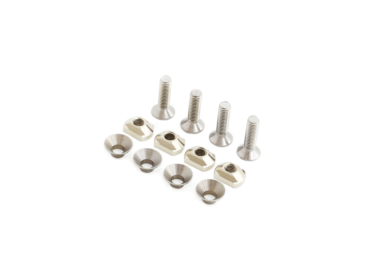 Hardware Kit Alu Plate (P02K) to Rail Board