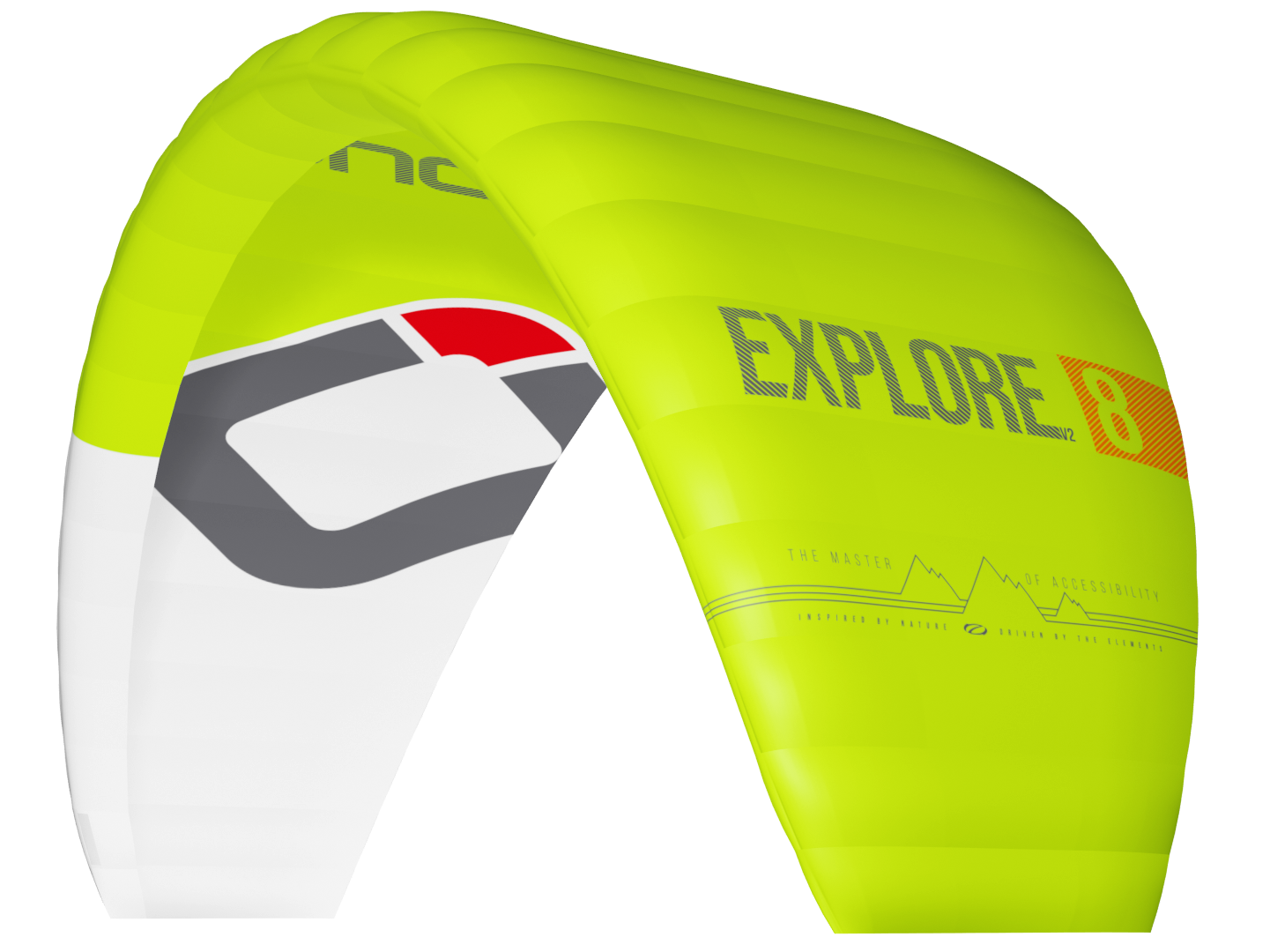 Explore V2: Snowkite para todos los niveles. De una sola capa