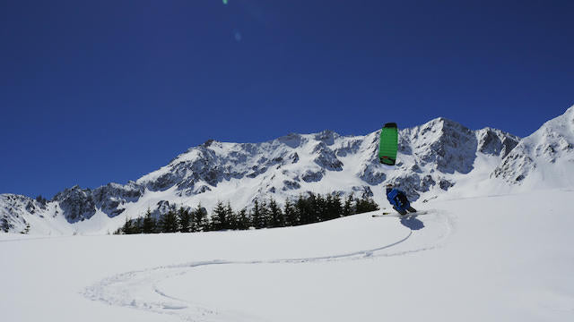 Subzero V1: Snowkite para Freeride y Backcountry