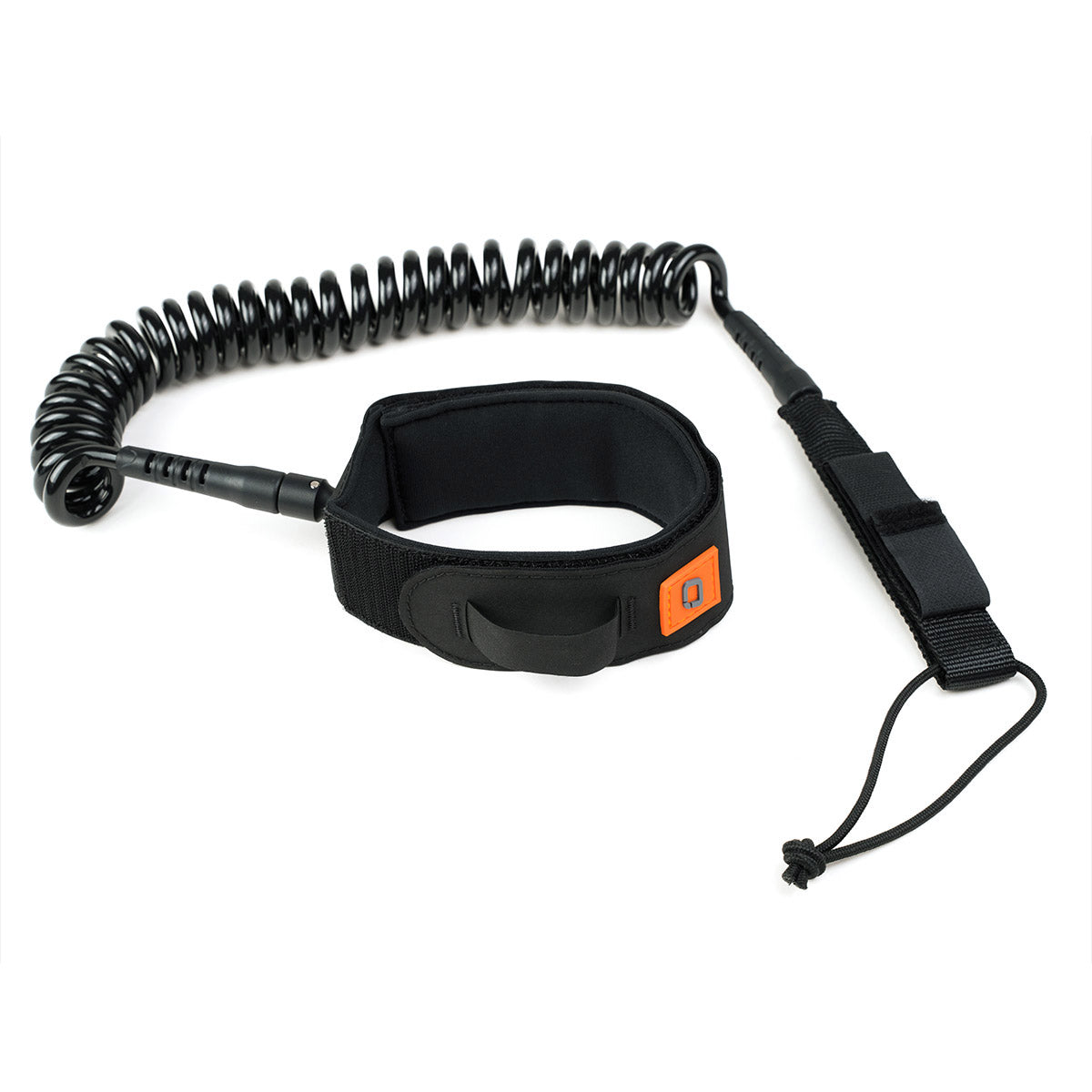 Leash surf/wing board coiled tobillo