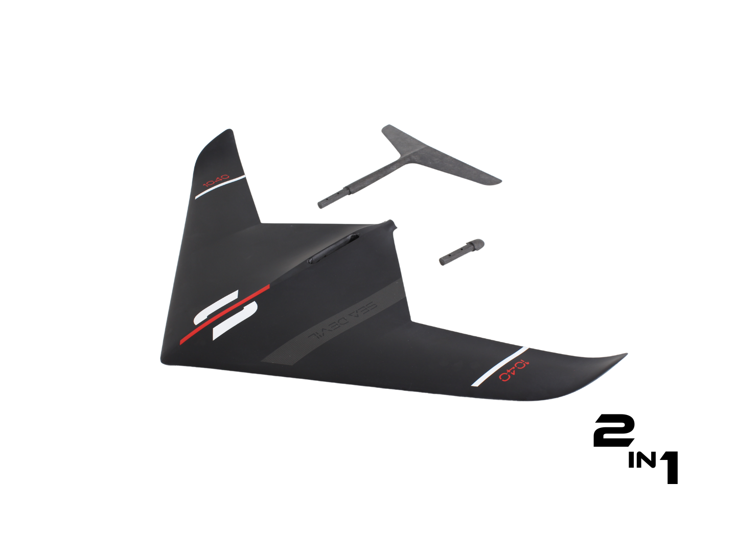 SABFOIL Sea Devil 1040 | Light Wind Modular Hydrofoil 2-in-1