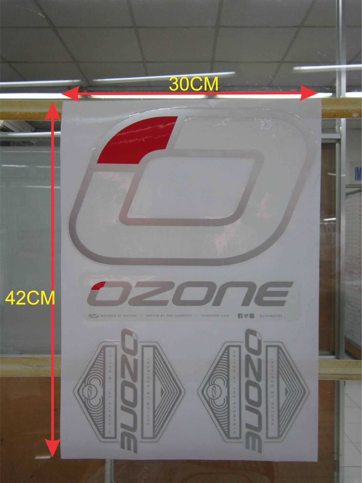 Hoja Adhesivos Ozone
