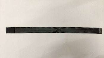 Deflation zipper (waterproof) used on closed cell foil kites