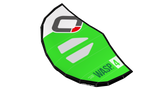 WASP V2 Wing with bag and waist leash