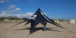 Ozone Star Tent, Poles, pegs and bag included