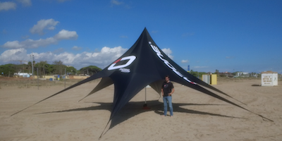 Ozone Star Tent, Poles, pegs and bag included