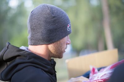 Gorro gris Ozone