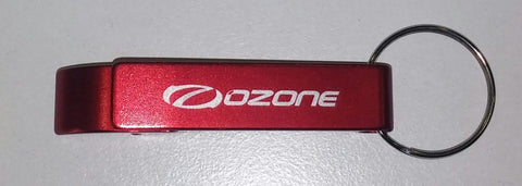 Llavero abrebotellas con logo Ozone
